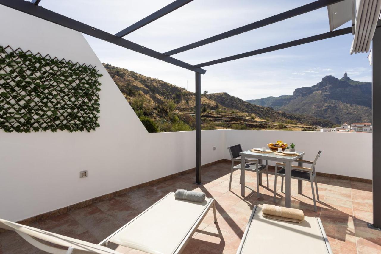 Casa Maria With Roque Nublo View Apartment Tejeda  Exterior photo